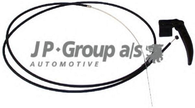 JP GROUP 1170700100 -  Тросик замка капота